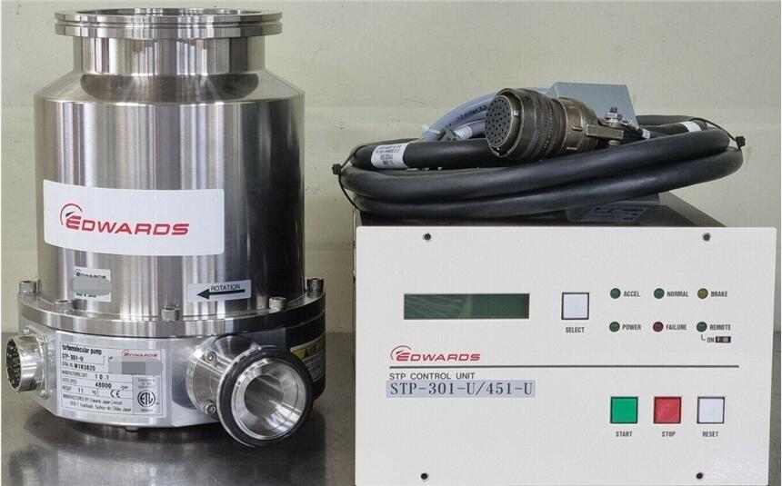 Edwards 愛德華 stp-301-u渦輪分子泵451-U 帶控制器套裝維修